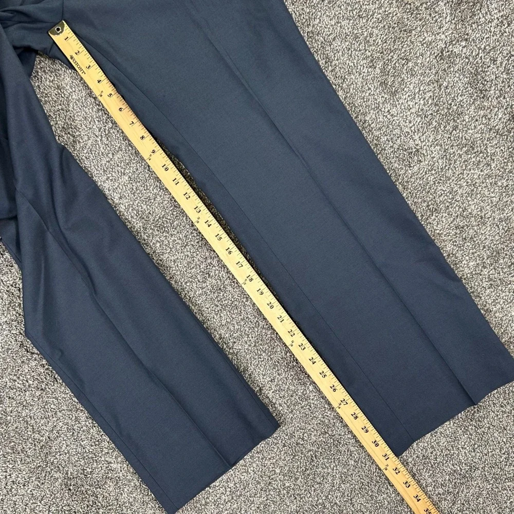 NEW Banana Republic Mens‎ Tailored Fit Dress Pants Navy Blue 34x32 924244-00-1